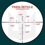Triton Tempest First Focal Plane FFP Long-Range Precision Rifle Scope with SecureLock Locking Turrets | MOA or MIL Reticle - Triton