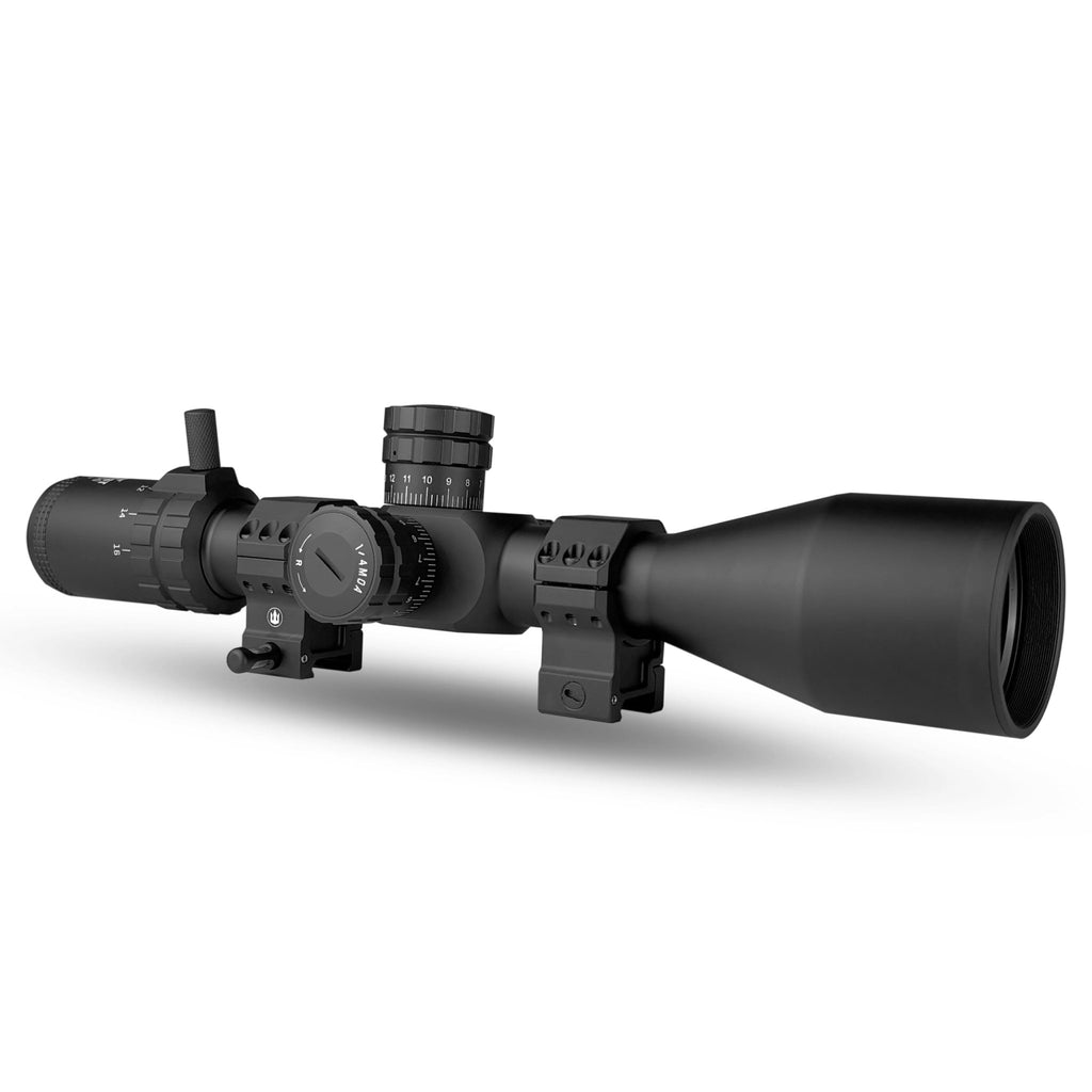 Triton Tempest First Focal Plane FFP Long-Range Precision Rifle Scope with SecureLock Locking Turrets | MOA or MIL Reticle - Triton
