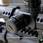 Triton Tempest First Focal Plane FFP Long-Range Precision Rifle Scope with SecureLock Locking Turrets | MOA or MIL Reticle - Triton