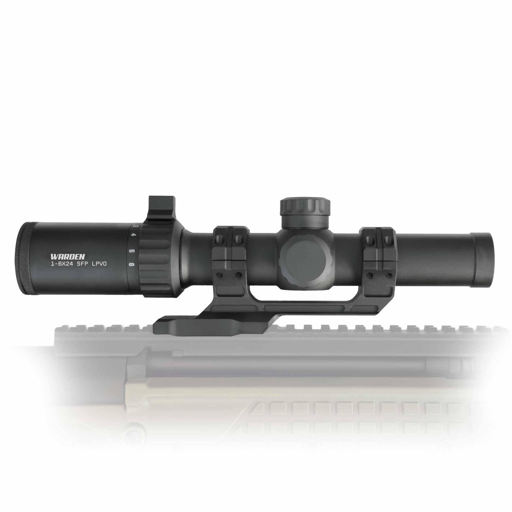 Triton Warden 1-6x24 Second Focal Plane SFP LPVO Rifle Scope | 30mm Tube - Triton