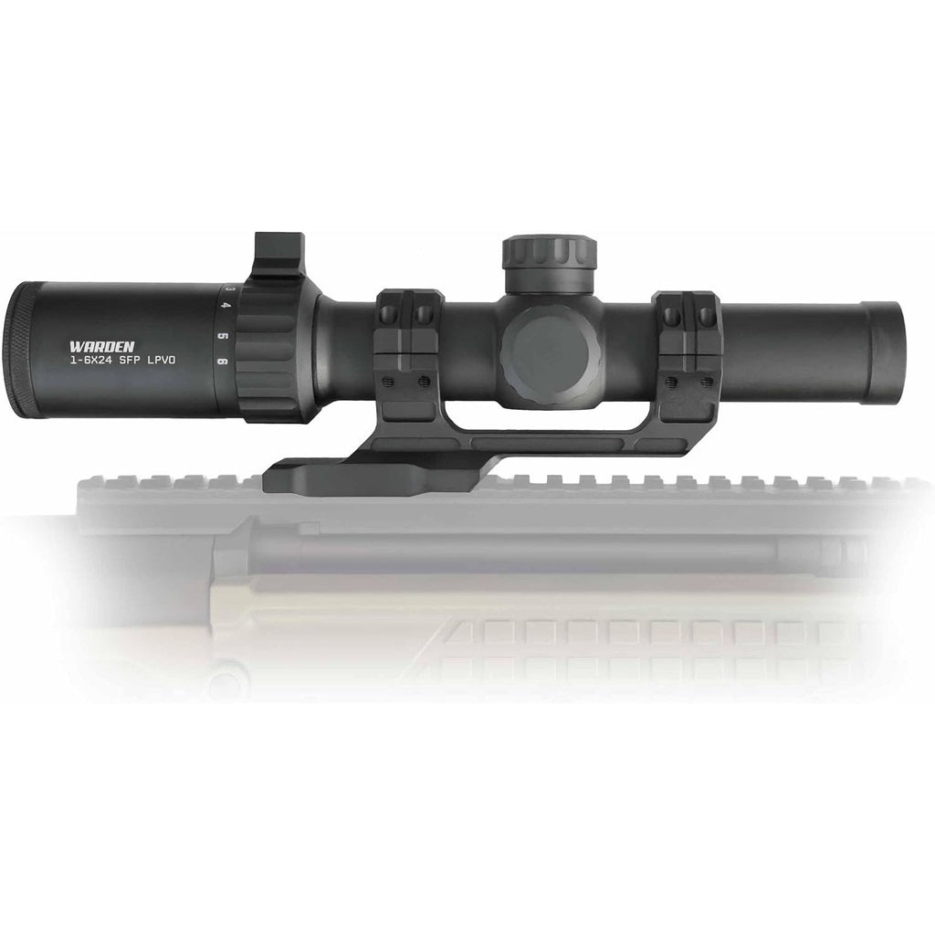 Triton Warden 1-6x24 Second Focal Plane SFP LPVO Rifle Scope | 30mm Tube - Triton