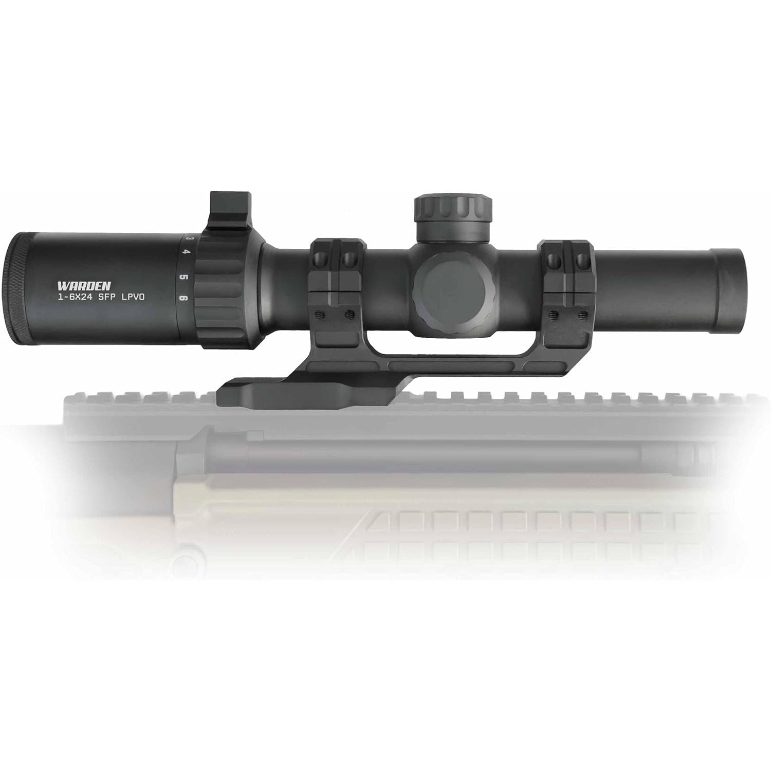 Triton Warden 1-6x24 Second Focal Plane SFP LPVO Rifle Scope | 30mm Tube - Triton